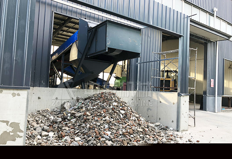 Sorted recycled aggregate